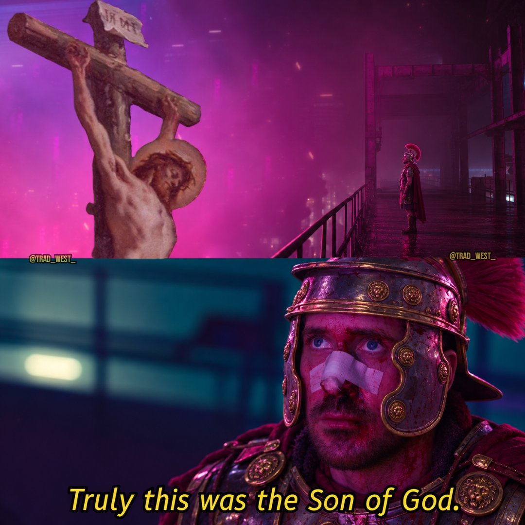 trad_west_'s tweet photo. The Centurion who pierced Jesus's side: https://t.co/6cwFZaisgk