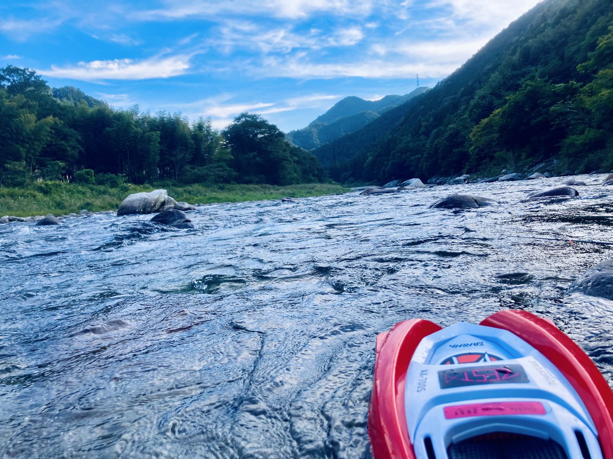th_zest's tweet photo. SW明けに長良川中央へアユイング🎣
連日の雨で本流は高水＆垢飛びぎみ。
支流の武儀川を奔走。
17～18cmを3本含む、ビリまじりで13本。
相変わらずの「釣れない君」です😂
PMからは、10/1より全域ルアーアユ解禁となる板取川を上から下まで下見。
友釣り師の多さにビックリです‼

#ZEST #アユイング https://t.co/Myomf7FQpN