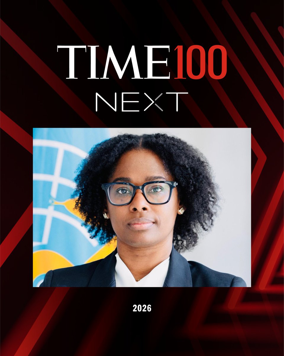 ProfJanabi's tweet photo. Congratulations, Marie Roseline Belizaire, @WHOAFRO’s Acting Director of Emergency Preparedness and Response, on being named to the 2026 #TIME100Next list.

This well-deserved recognition reflects your leadership and impact in strengthening emergency preparedness and response across Africa.

On behalf of @WHOAFRO, I extend my warmest congratulations and wish you continued success as you inspire the next generation of leaders and public health champions.

https://t.co/ZkpPcIj4OK

@TIME