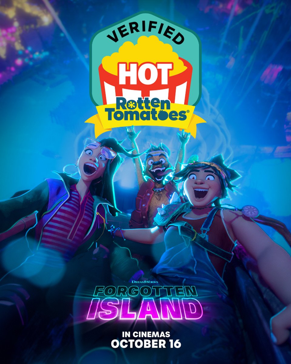 universaluk's tweet photo. FORGOTTEN ISLAND is the must see family movie this autumn.
Only in UK cinemas October 16. https://t.co/vi181xwZBA
