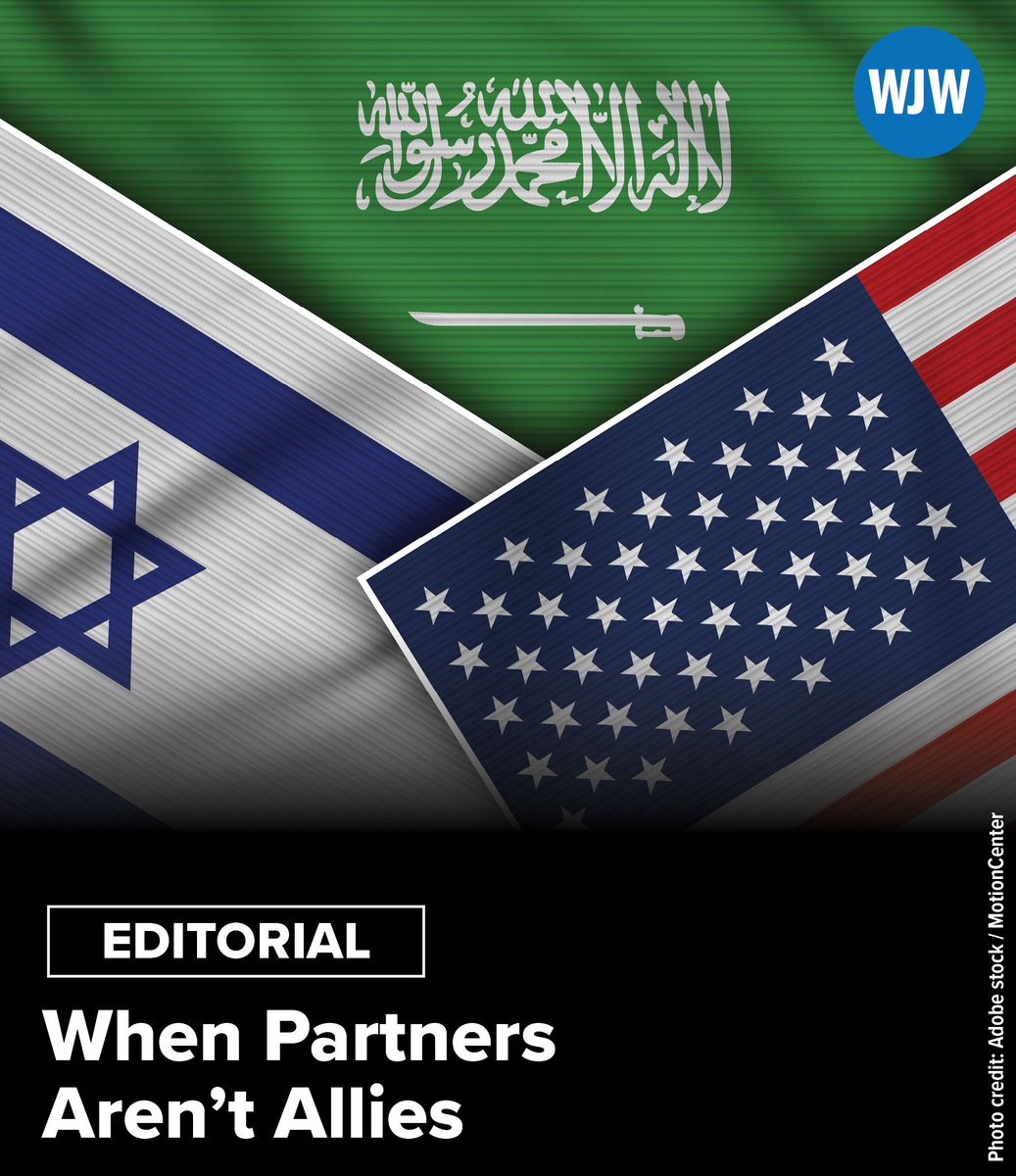 WJWeek's tweet photo. Israel should resist the temptation to treat Saudi vulnerability as leverage for normalization. https://t.co/UO6S4us48U https://t.co/0VI5crSYIf