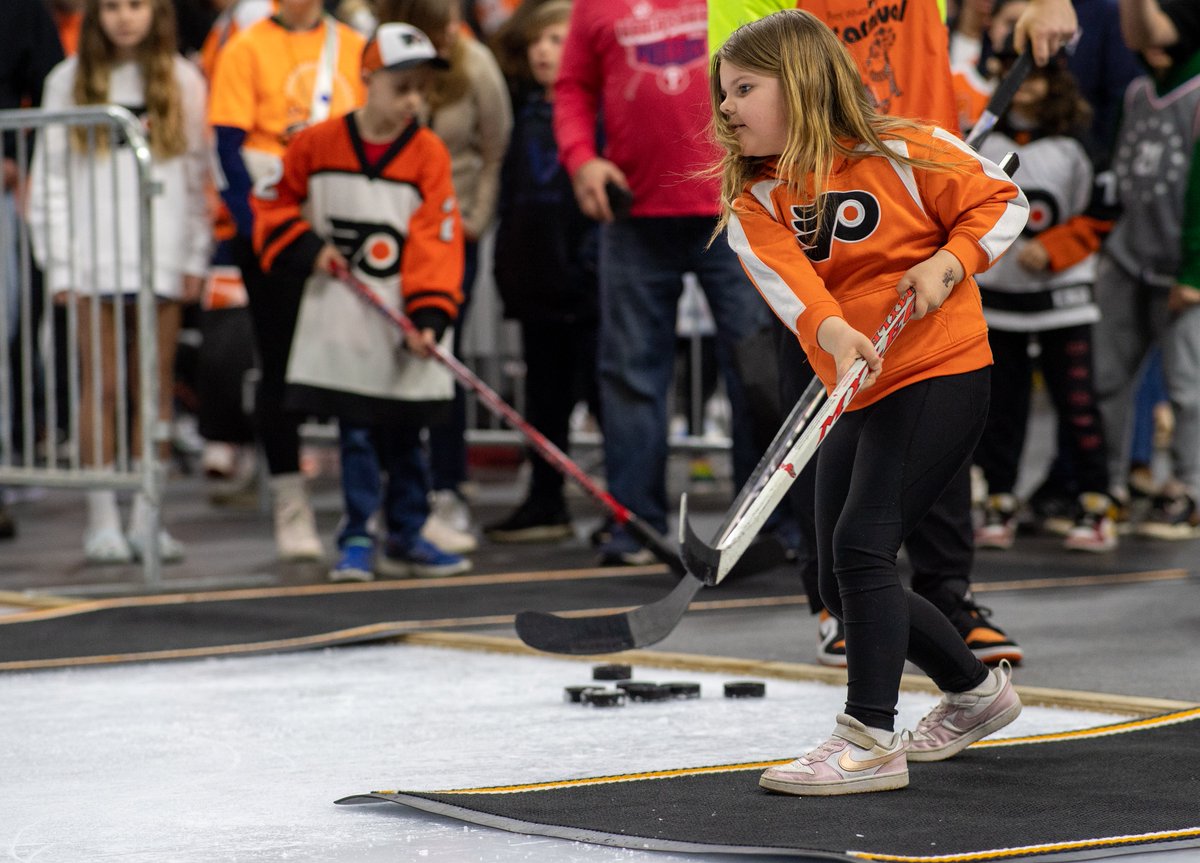 FlyersCharities's tweet photo. As we drop the puck on a new season, we're starting the countdown to one of our favorite, time-honored traditions. Join us for the 50th Anniversary of the Flyers Charities Carnival on February 28, 2027!

Celebrate five decades of unforgettable memories, fan experiences, and giving back with your favorite Flyers players and fellow fans. 

Drop your photos and memories in the comments! 📸🎡💭
