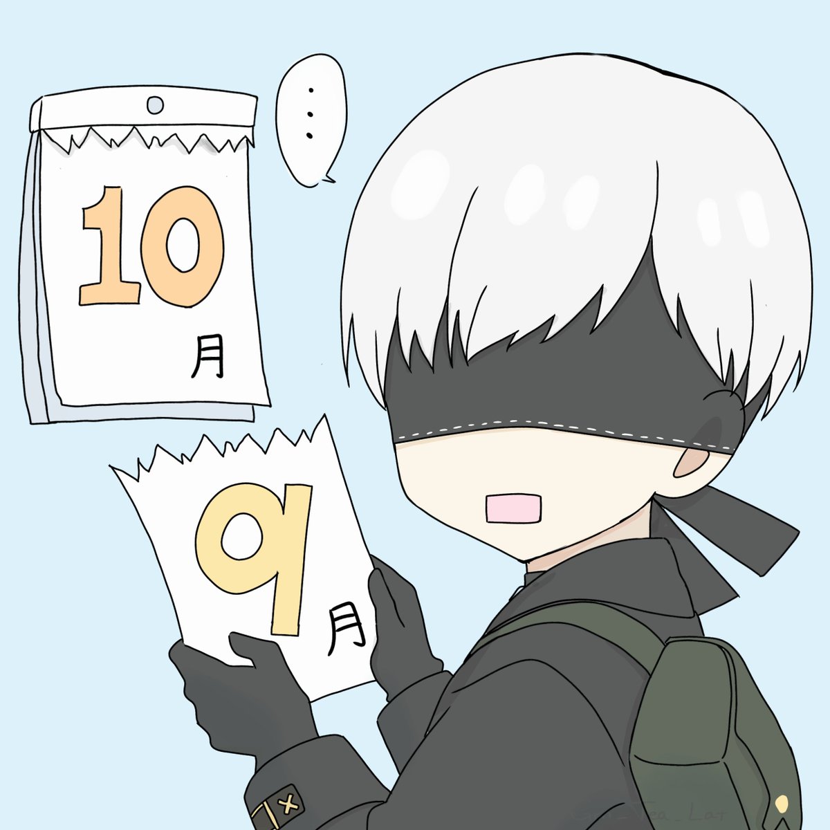 Grn_Tea_Lat's tweet photo. 9月全然描けなかった…ごめんよ9S https://t.co/KTy3tPvuqG