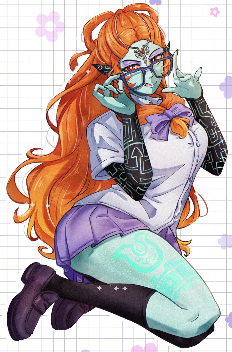 PichichuStudio's tweet photo. Midna with glasses https://t.co/vnJfzLGCfG