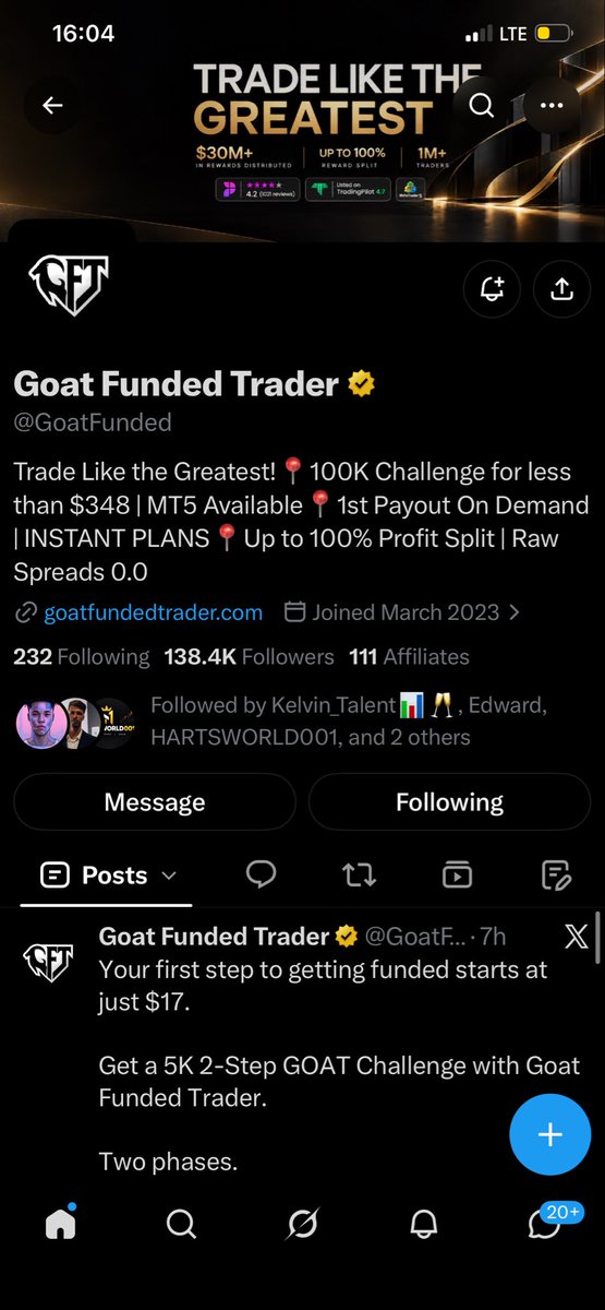 scarboi7's tweet photo. @Kelvintalent_ @GoatFunded @EdwardXLreal @Techriztm @Kelvintalent_ @GoatFunded 
Completed ✅🧸 https://t.co/H376ynr6lF