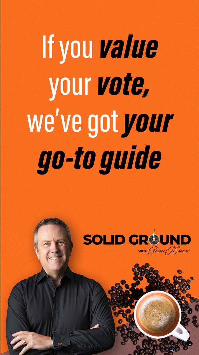 familyfirstnz's tweet photo. Solid Ground: If you value your vote, we've got your go-to-guide. Watch the full episode here: https://t.co/4hO4Mdkt01 #solidground @familyfirstnz https://t.co/4e5331CE4s