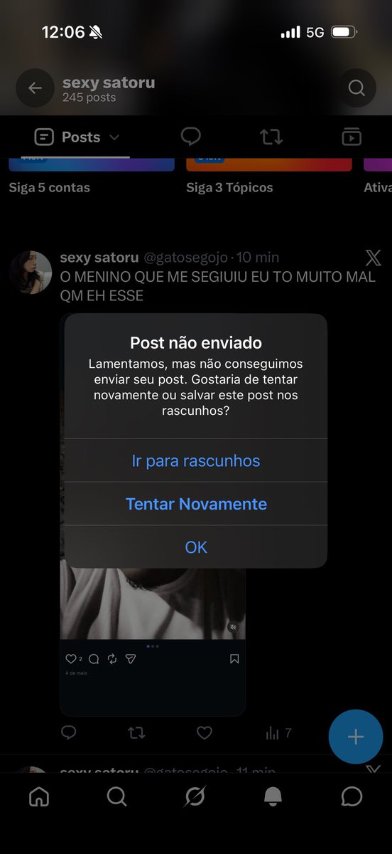 gatosegojo's tweet photo. @kksyofuck gabruel vtmnc esse menino mandou praga so pq eu tava zuando da cara dele e ia fala que era o menino que munha amiga afz gf okha isso que anergia ruim https://t.co/L2Mjl57WSb