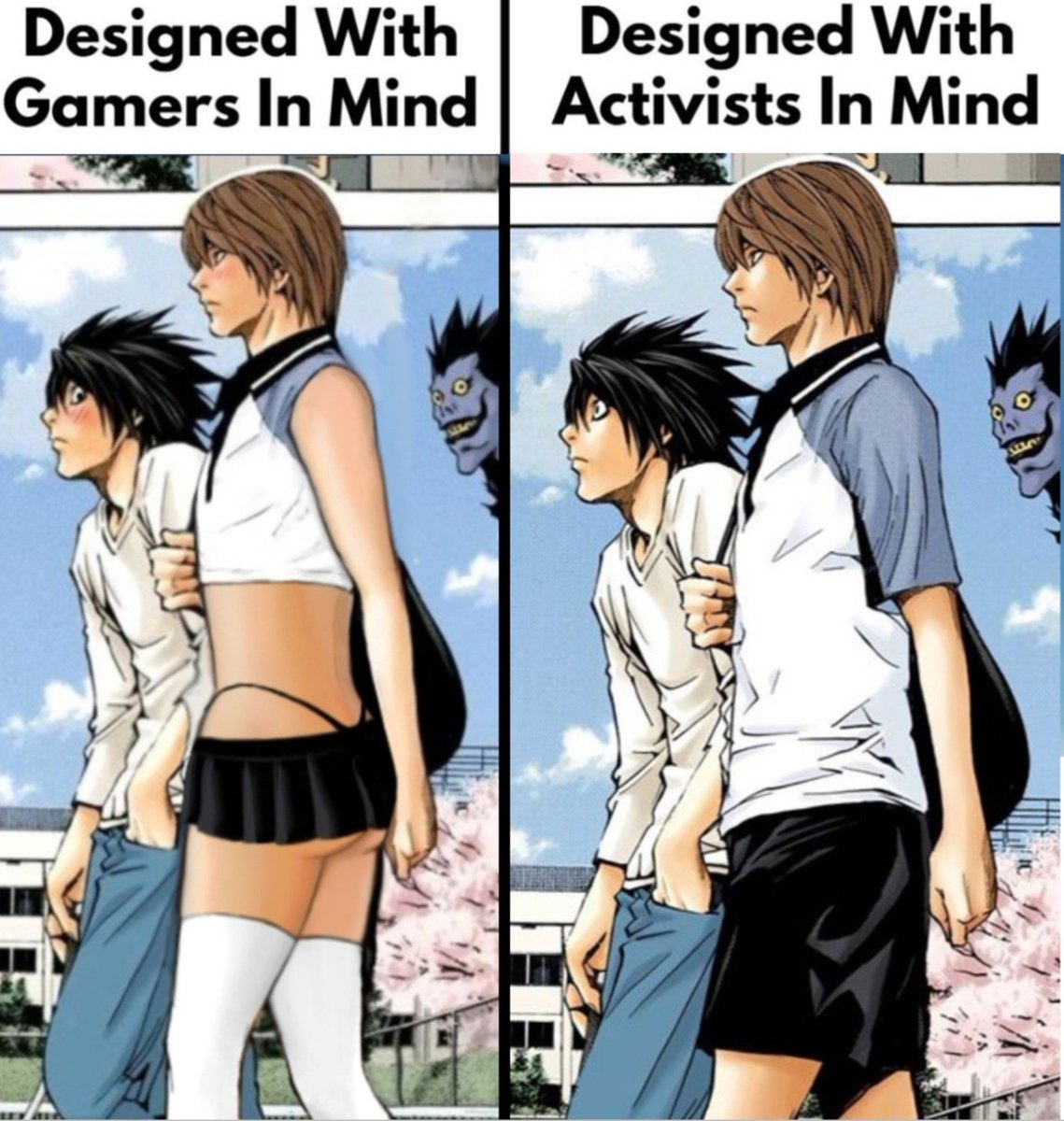 LightYagummyy's tweet photo. The activists are taking slutty Light Yagami away from us! https://t.co/YNo25QLZgP