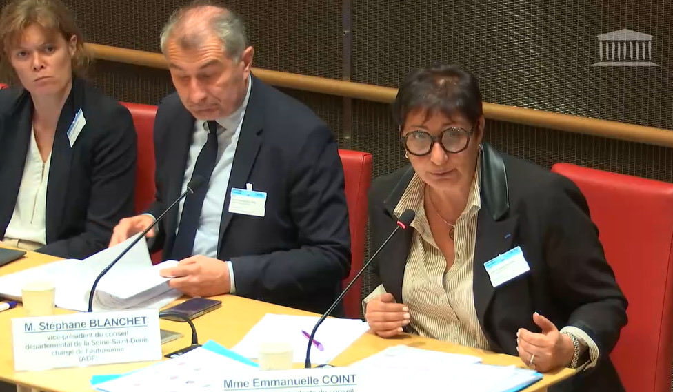 ADepartementsF's tweet photo. Causes et conséquences de l’augmentation de la pauvreté chez les seniors : les Départements auditionnés par la commission d’enquête de l’@AssembleeNat. L’accompagnement de proximité des personnes âgées, en lien avec les communes, nécessitent un partage des dépenses d’autonomie. https://t.co/bRdmd7yOUY