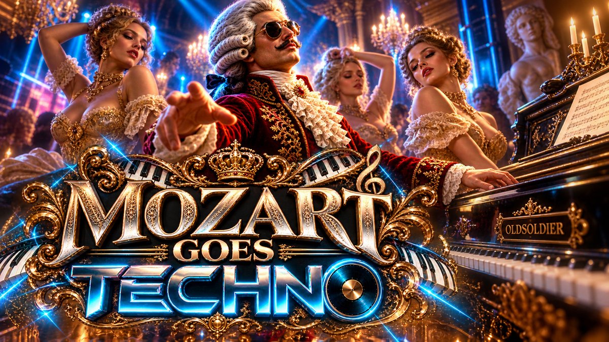 LoriannaPL's tweet photo. 🎹⚡ Rondo Alla Turca – Techno Remix 2026 — a spectacular journey where Mozart’s timeless classical world meets modern techno energy🎩🎹💃

Watch here: https://t.co/JhhbBpIumE

#rondoallaturca #mozart #technoremix #amadeus https://t.co/iFvM0JQKUv