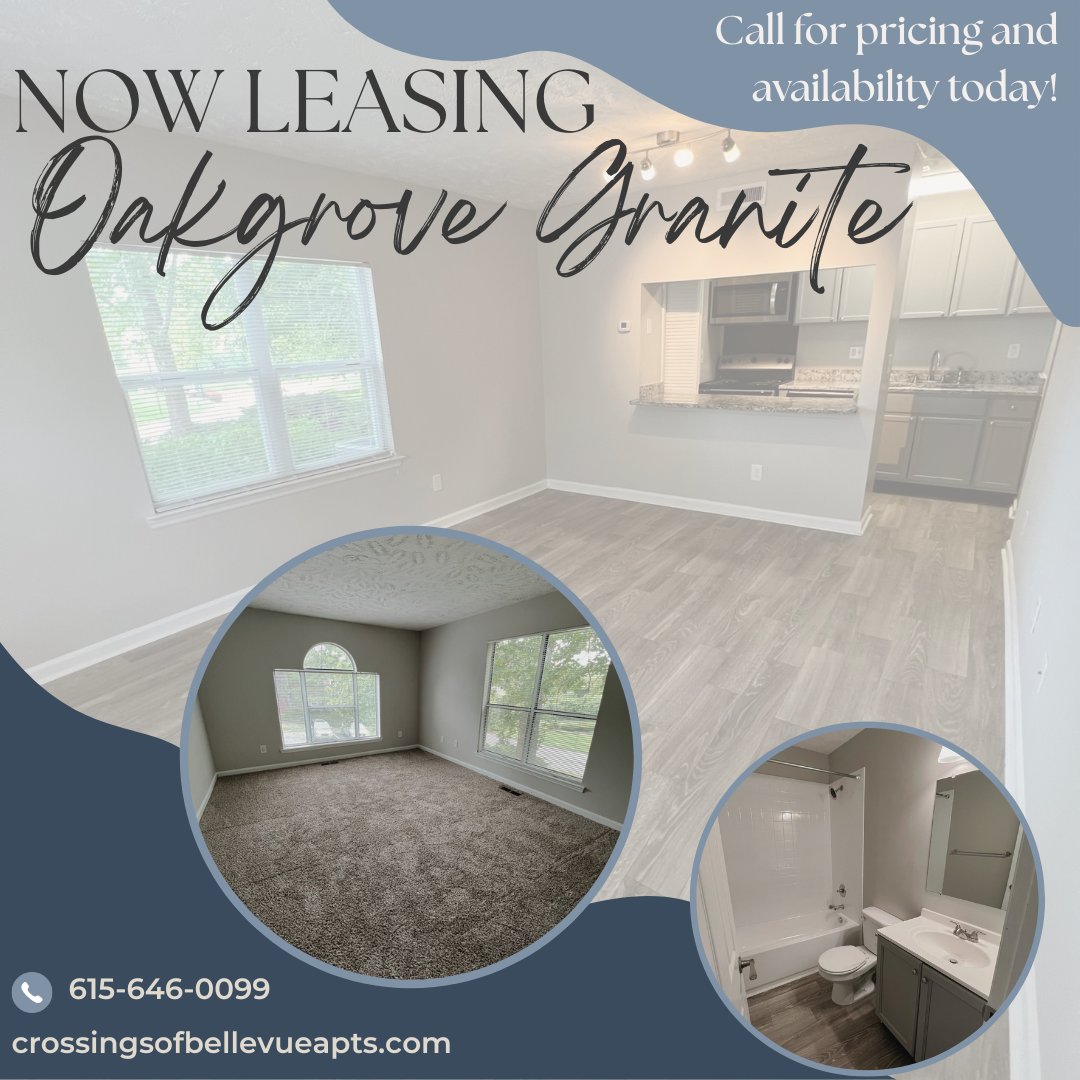 The_Crossings's tweet photo. 🏡 Looking for an apartment that's a little more elevated? We've got just the place 😁
The Oakgrove Granite offers townhome living with upgraded finishes and a comfortable layout that makes it easy to feel right at home! ✨
#CrossingsOfBellevue #ApartmentHunting... https://t.co/4aomFPhDjc