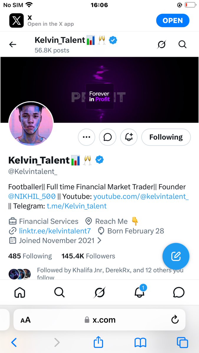 IsiwuKestin's tweet photo. @Kelvintalent_ @GoatFunded @EdwardXLreal @Techriztm Done https://t.co/Z38HX0H3Oe