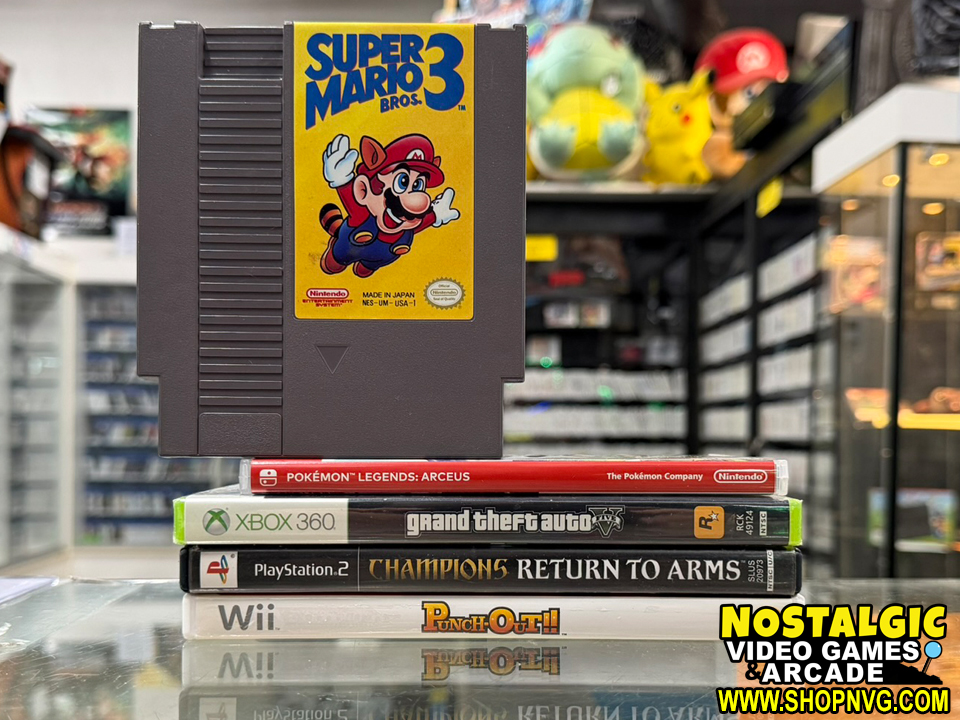 nostalgic_vg's tweet photo. Video Games that are hitting the shelves today #supermariobros3 #pokemonlegendsarceus #grandtheftauto5 #championsreturntoarms #punchout available in-store while supplies last.
https://t.co/UCMD7X4OPz
(859) 282-0096
🕹️🎮👾
#nostalgic #gaming #arcade #videogames https://t.co/xBw4TzHaQC