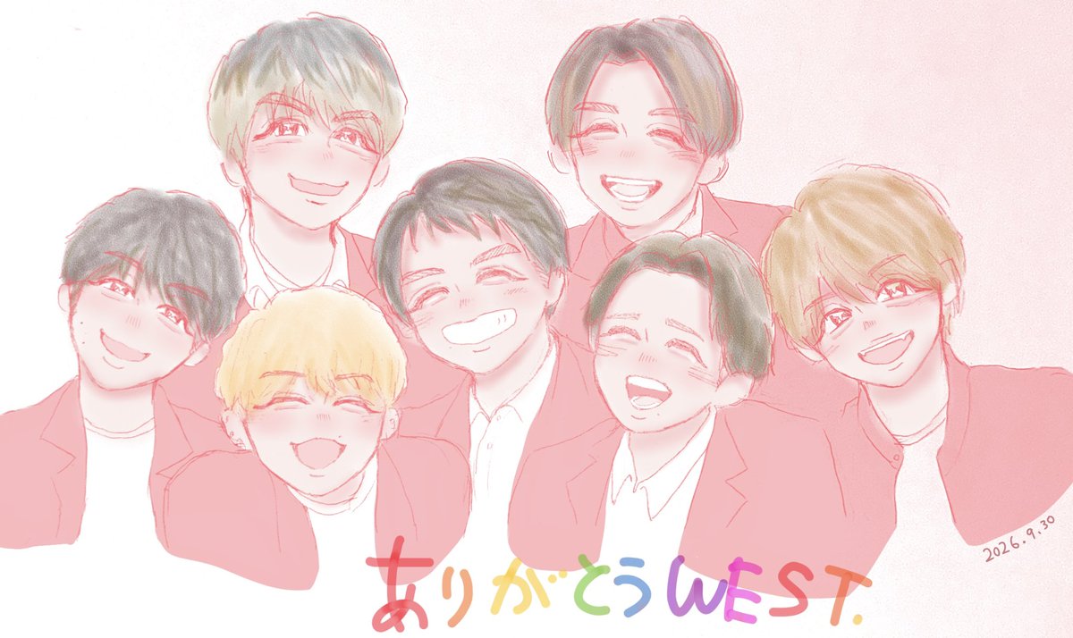 si__ge0oka's tweet photo. #アリガトWESTꓸ
#ありがとうWESTꓸ
たくさんの幸せをありがとうᐡᴗ͈  ̫ ᴗ͈ᐡ https://t.co/dUa3UTvyaJ