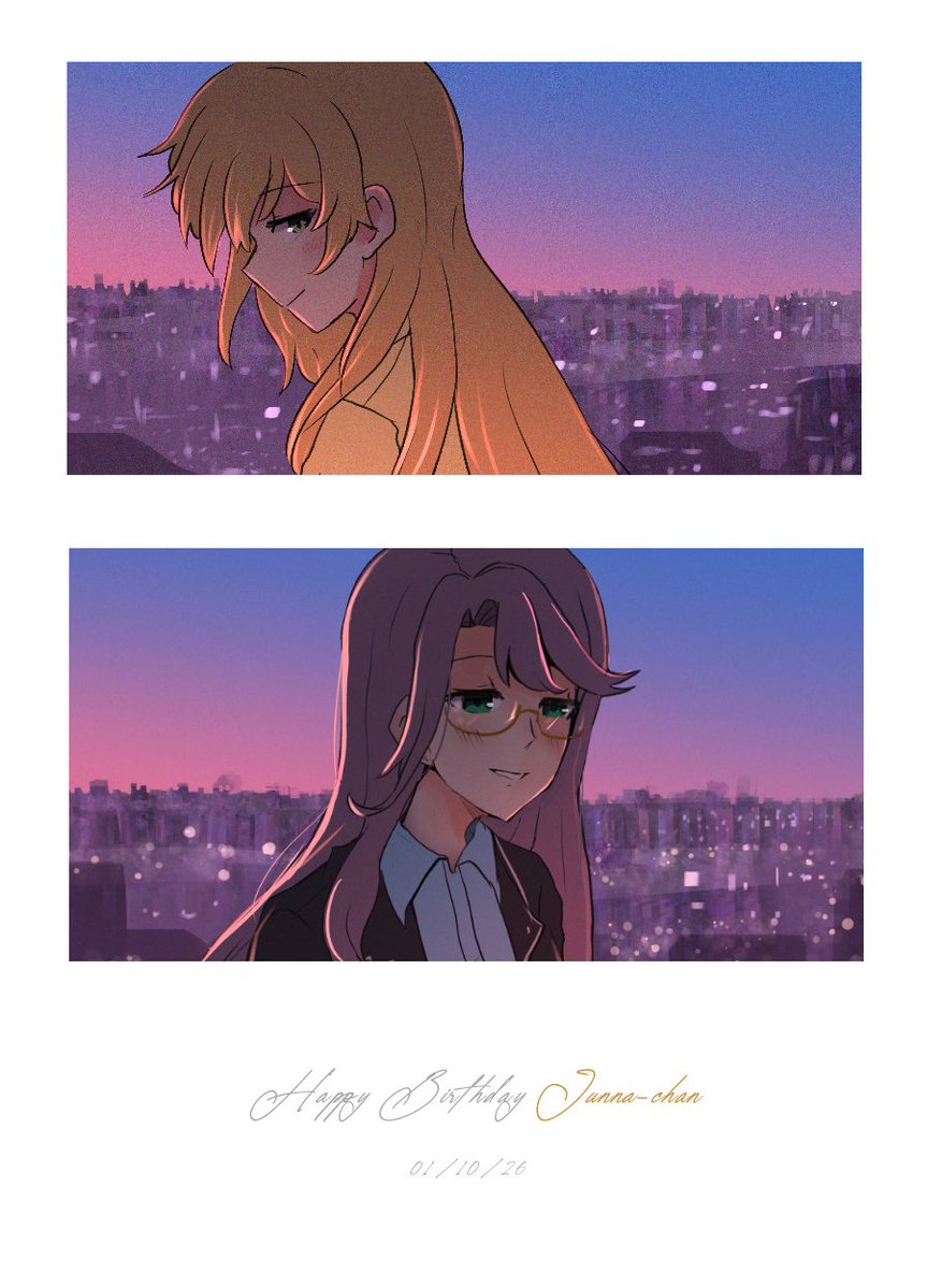 93brochan's tweet photo. Happy Birthday Junna-chan! 👓

#星見純那生誕祭2026 #星見純那誕生祭2026 https://t.co/Cw2tVluNGG