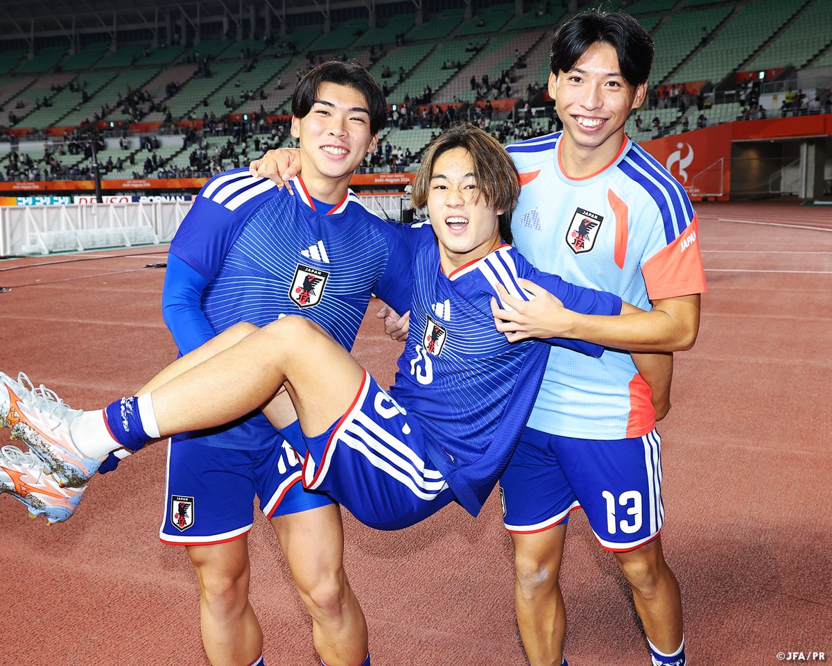 jfa_samuraiblue's tweet photo. アジア制覇まであとひとつ☝️

@AsianGames_2026 #IPPO
#サッカー日本代表 https://t.co/ETb8Xe4ofe
