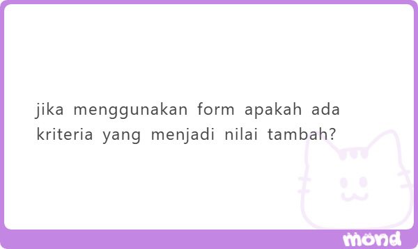 StSenandika's tweet photo. Berikut adalah kriteria formulir dari para pekerja Stasiun Senandika! https://t.co/pifTBUexx6