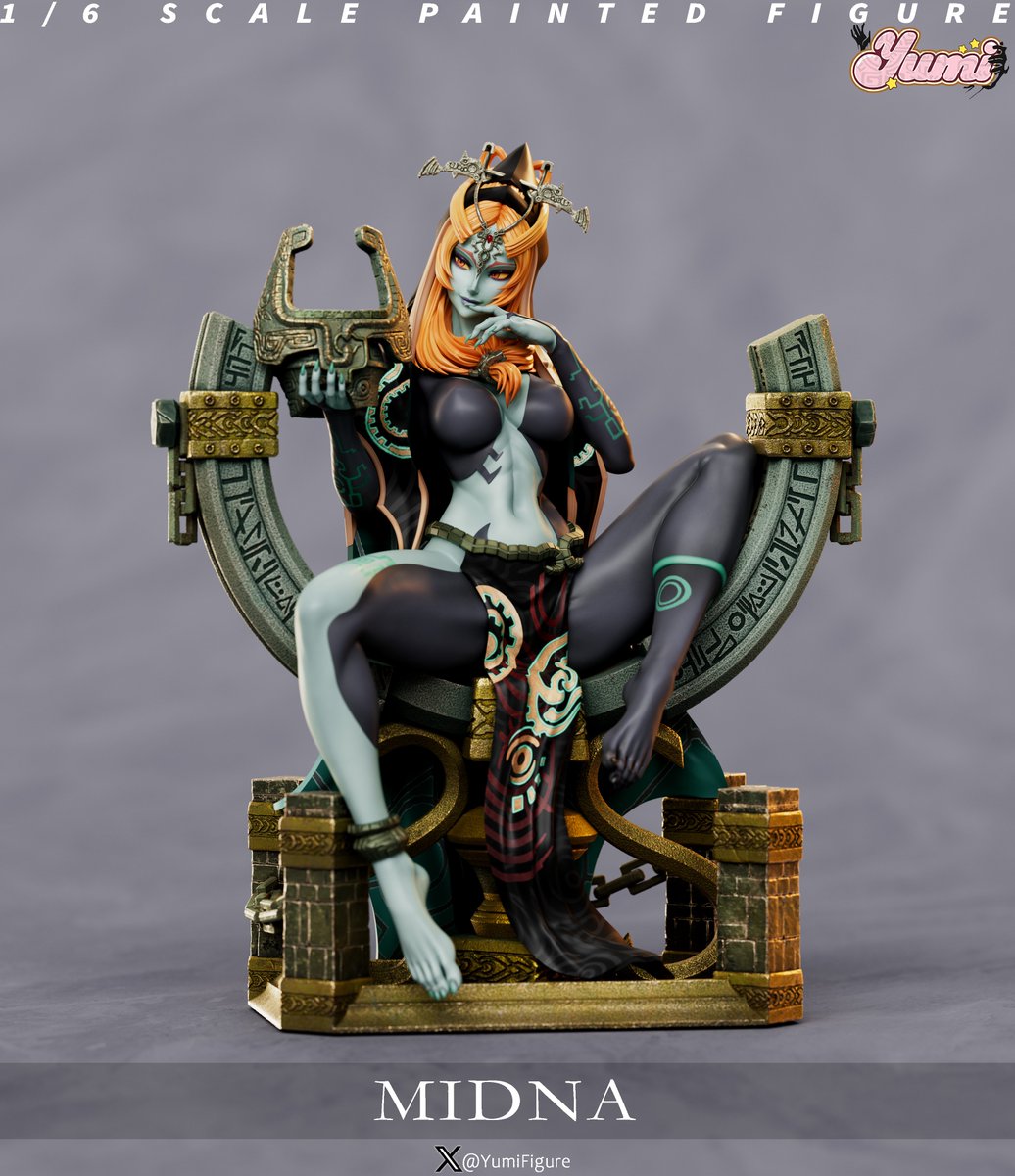 YumiFigure's tweet photo. 【New Arrival】Zelda Series - Midna 1/6 Figure is here! Pre-orders are now open! 🥳
Here's the pre-order link!⬇️
https://t.co/VCKpcTx3vM

🎁Giveaway is live! Follow us & repost for your chance to win a FREE figure!

Details:
‑ Height: 25cm
‑ Figure type: 18+
‑ Features: Replaceable nude upper body, removable skirt, swappable left foot
‑ Price: $289 /Deposit: $89
‑ Estimated Release: Q1 2027

The long wait is over! Midna has finally arrived!

#ゼルダの伝説 #TheLegendOfZelda #Midna #ミドナ #animefigure #フィギュア #NSFW