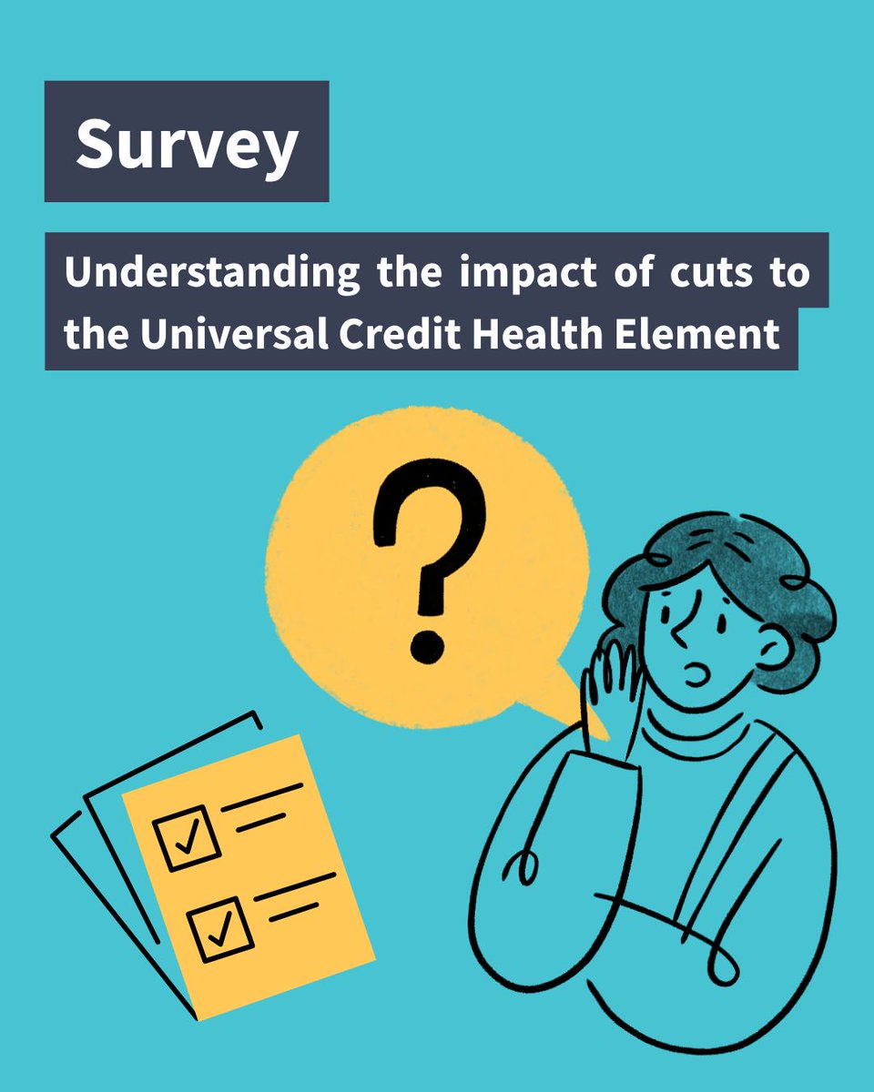 InclusionLondon's tweet photo. We want to understand the impact that the the government's cuts to Universal Credit Health Element have had on Disabled people.

You can help by completing our survey, available in BSL &amp; Easy Read: https://t.co/6uHsNuRqRS https://t.co/zocbuiK1g8