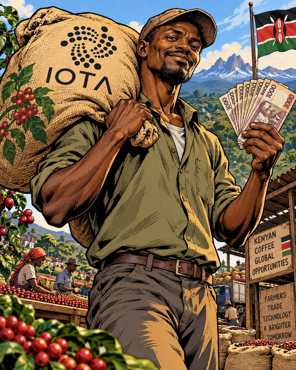 Salimasbegum's tweet photo. 🚨 WATCH KENYA. Something much bigger than it looks may be taking shape here.
IOTA/TWIN could be about to cross a critical line: from verifying real-world trade… to financing it.

☕ A first financing transaction tied to a Kenyan coffee export could take place as early as October.

And this is where it gets interesting. This isn’t about putting coffee “on a blockchain.” It’s about something far bigger:

📦 real-world goods
📑 verifiable trade documentation
🏛️ institutionally backed data
💰 upfront financing for exporters
📈 yield for capital providers

In other words: real trade → verified data → financeable asset → capital → yield.

And here’s the number that changes the scale of the story:🔥 IFC estimates Kenya’s Supply Chain Finance market at $24.8 BILLION. 👀Read that again. $24.8B.👀🤪🤯

The market TWIN could be positioning itself to enter is neither experimental nor small.

💣 BOMB #1: TWIN would no longer be just a supply-chain traceability layer.
💣 BOMB #2: trade data itself could become the foundation for originating financial products.
💣 BOMB #3: IOTA would be stepping directly into Trade Finance + RWA + Private Credit territory.

And potentially the biggest one:

💣 BOMB #4: if the model works, Kenya could start proving that public infrastructure built around IOTA can generate real commercial revenue.

Coffee may only be the first transaction. The real story is much bigger: IOTA may no longer be trying just to record the real economy. It may be trying to finance it.
#IOTA #TWIN #RWA #Coffee #ADAPT #USDT0 #Kenya