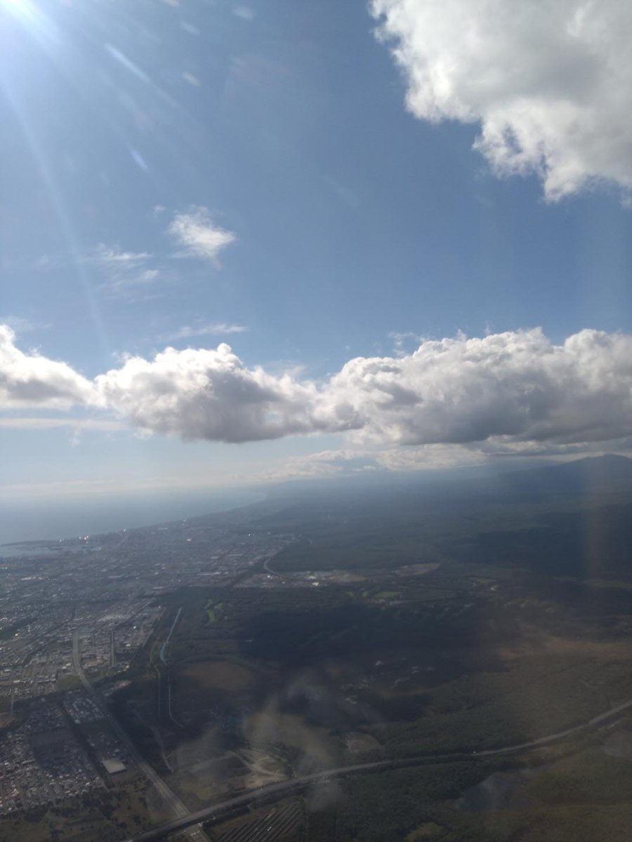 Kimmy_4559's tweet photo. 久しぶりのフライトだったけど、空が綺麗でした。
よい遠征の締めくくりでした。
札幌もなんだかんだ雨に降られたからね…
次はいつ乗れるかな。 https://t.co/2tqsNO4sZW