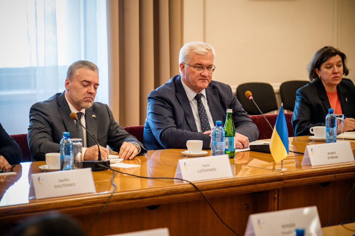 andrii_sybiha's tweet photo. Just a week after the productive meeting between President @ZelenskyyUa and Prime Minister Takaichi Sanae, I was pleased to welcome a delegation of members of the House of Representatives of the National Diet of Japan, led by Onodera Itsunori.

I deeply appreciate this visit. At a time when Russia is intensifying its missile and drone terror against Ukraine, the delegation did not postpone its trip and came to Kyiv as planned. This is a strong demonstration of courage and solidarity with the Ukrainian people.

I thanked Japan for its comprehensive support since the very beginning of Russia's full-scale invasion. Japan's financial, humanitarian, technical and other assistance has made an important contribution to Ukraine's resilience throughout the war, as well as to our recovery and reconstruction.

We had a substantive discussion on regional and global security. Russia's growing military cooperation with North Korea, including the involvement of North Korean troops in the war against Ukraine, shows how closely interconnected the security of Europe and the Indo-Pacific has become. What happens in one region has direct consequences for the other.

We also discussed opportunities to deepen our security and defence cooperation. Ukraine is ready to develop mutually beneficial cooperation with Japan, drawing on our experience and capabilities, and to identify areas where our countries can strengthen each other's security.

I briefed the delegation on the situation on the battlefield and Ukraine's ongoing peace efforts. We also discussed the need to further increase pressure on Russia, prevent sanctions circumvention, and advance the use of frozen Russian assets for the benefit of Ukraine.

We paid particular attention to the situation in the Black Sea, where Russia is seeking to block navigation and undermine maritime security. Restoring safe and free navigation, which is vital for global food security and international trade, requires coordinated international efforts.

I am grateful to Japan for standing with Ukraine. We highly value our partnership and are determined to develop it further.
