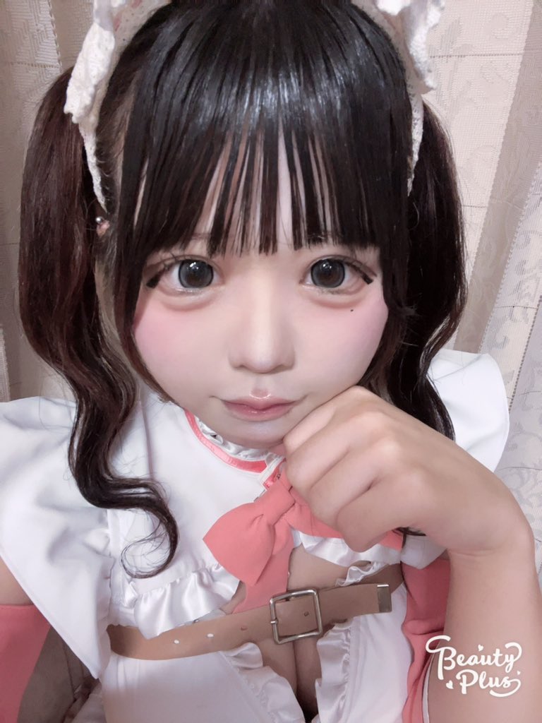 chimu_BEO's tweet photo. おきゅおわ！今日は二次元ツインテールというものをしてみました！めちゃ可愛いてしてくれたのがうれしくて（ ;  ; ）
髪の毛切った！？まちしてたら流石な返しをしてくれるごしゅもいてるんるんでした🎶明日も13-21でいるよ〜！ https://t.co/Y3t5zEGNmk