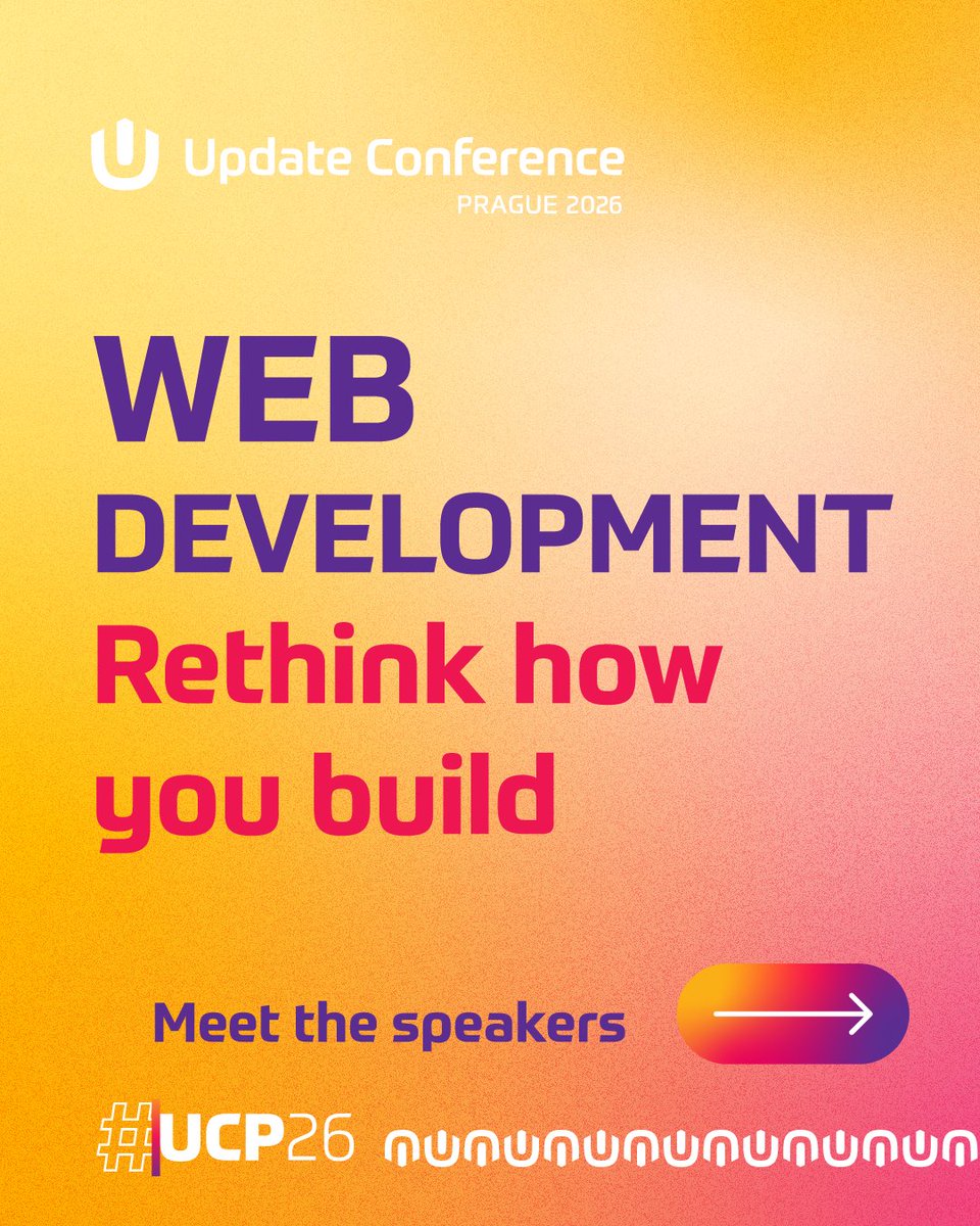 update_conf's tweet photo. Your website works. How could it work better?

Explore three sides of web development at #UCP26:

→ @elise_kri: “Let's break some WCAG rules.”
→ Clarissa Rodrigues: costly design mistakes and how to avoid them.
→ @DanteDeRuwe: advanced TypeScript in a live coding session.

Meet the speakers and plan your sessions:
https://t.co/RJf7uqYsHu