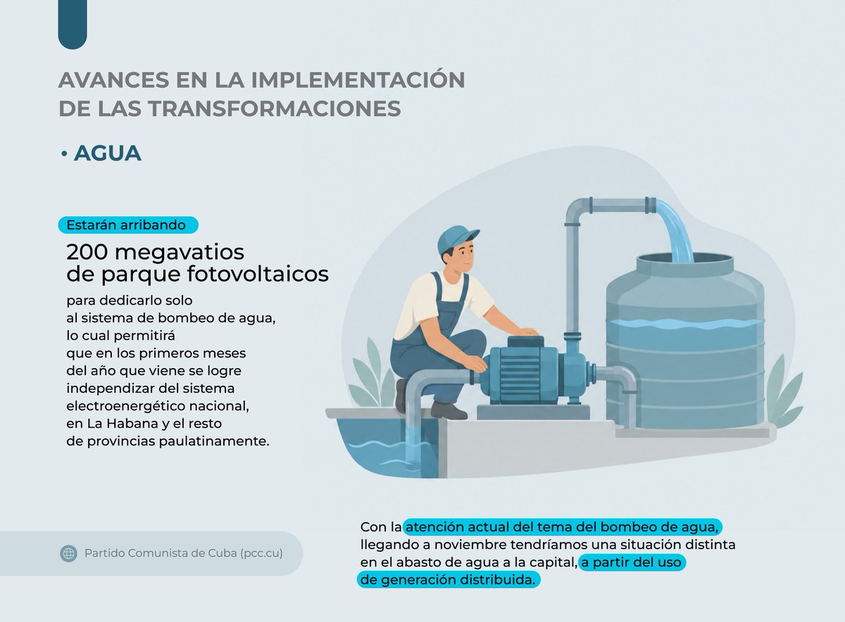 PartidoPCC's tweet photo. Las transformaciones económicas y sociales en #Cuba van orientadas a salvar la Revolución y sus conquistas sociales, es decir, la orientación socialista de la economía https://t.co/nsnHFXgkOH