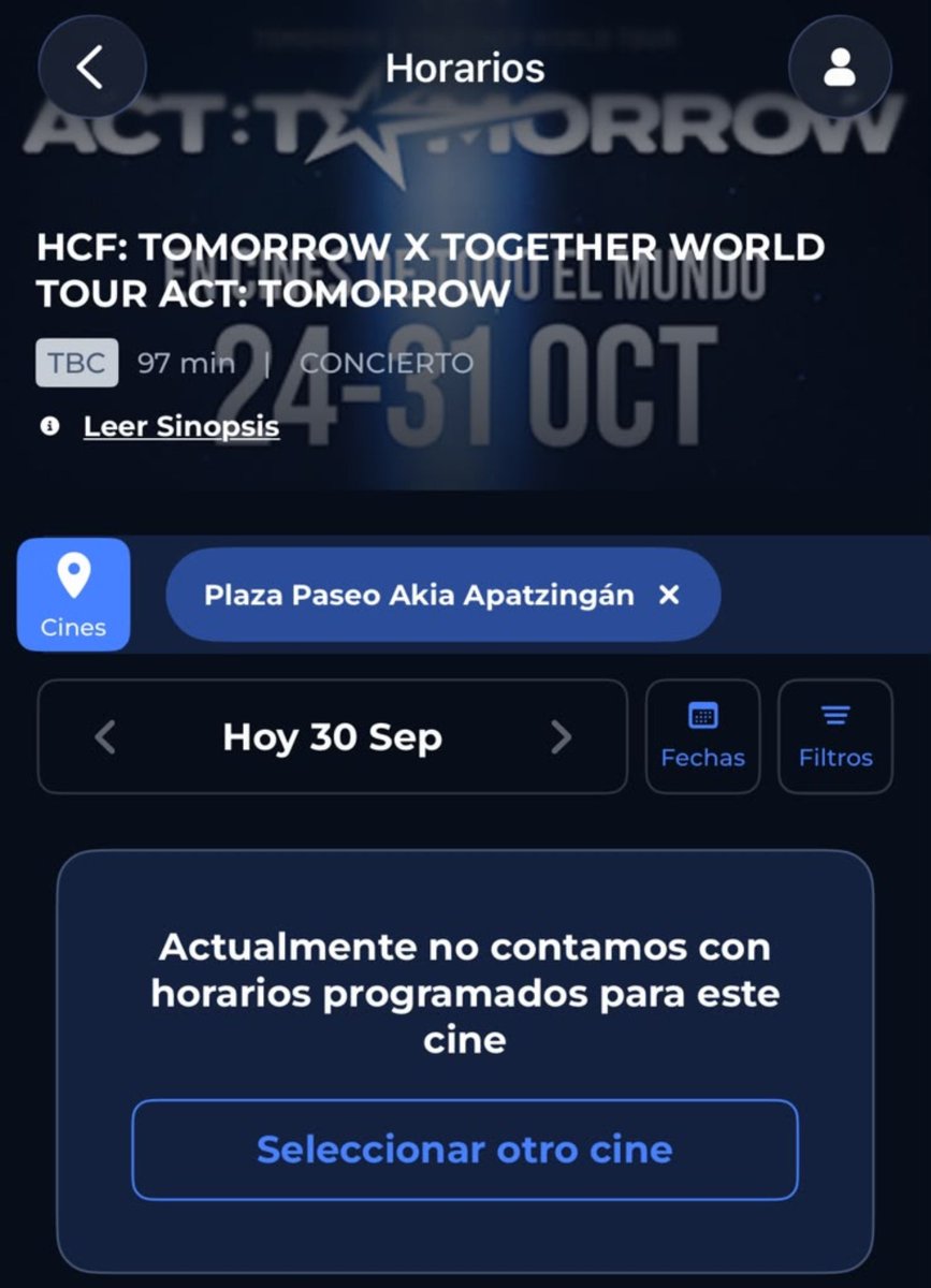aniwis138's tweet photo. @AyudaCinepolis por que siempre subestiman apatzingan? Ni una sola función para estos eventos q coraje me da 🫩🫩 siempre tengo que ir a morelia para ver estas funciones no manchen ya paguenne los viáticos https://t.co/TaksDzuhXX