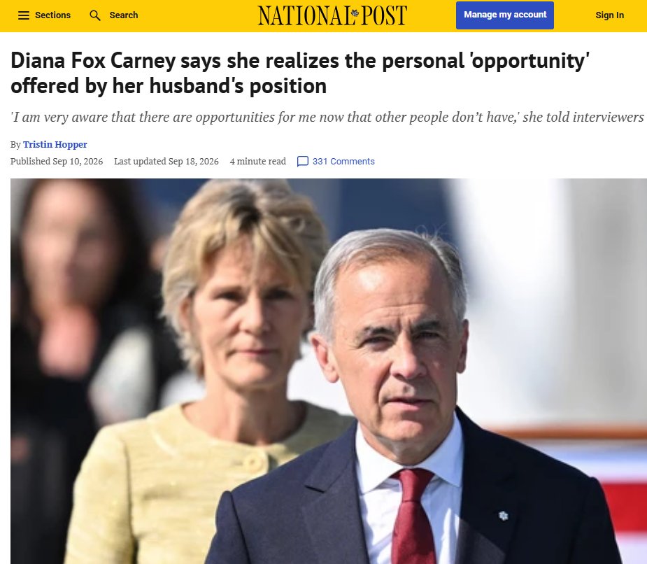 cbcwatcher's tweet photo. Has anyone seen published?:
1. The budget Diana Fox Carney controls
2. Signing or approval authority over grants or contracts
3. Whether she has government-funded staff, travel, or office support

The complete lack of a public selection process and the absence of those details is obvious. Media is unwilling to point out the transparency gap