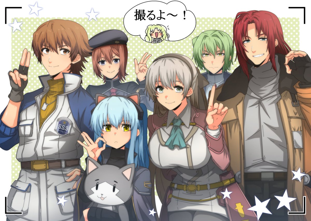 rinngo6363's tweet photo. ちょっと遅れたけど零碧の軌跡発売記念イラスト出来たぁぁぁｘ)^o^(ネトプリにもするぞ！ https://t.co/EtXqMibHb8