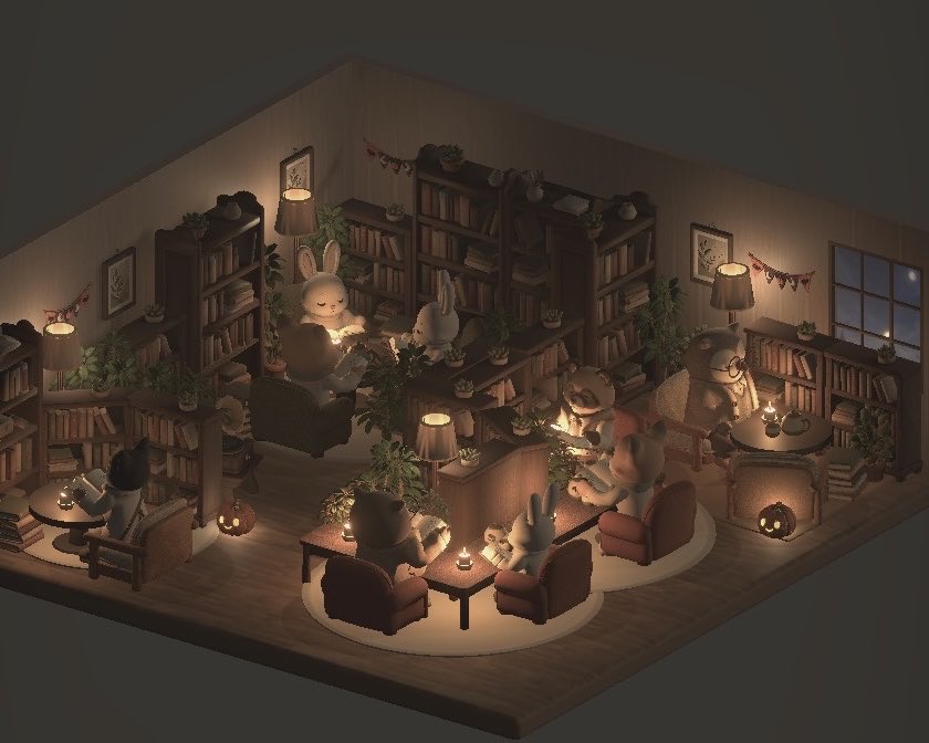 maliluzi's tweet photo. 早速🎃ランタンのあるお部屋に行けた🥰
居眠りする🐈さんがかわいくて隠し撮りしてしまいました🤭

今日の洋書も面白かったし読書楽しい。

#mekuru 
#読書部屋コレクション https://t.co/Zddgsw1or5