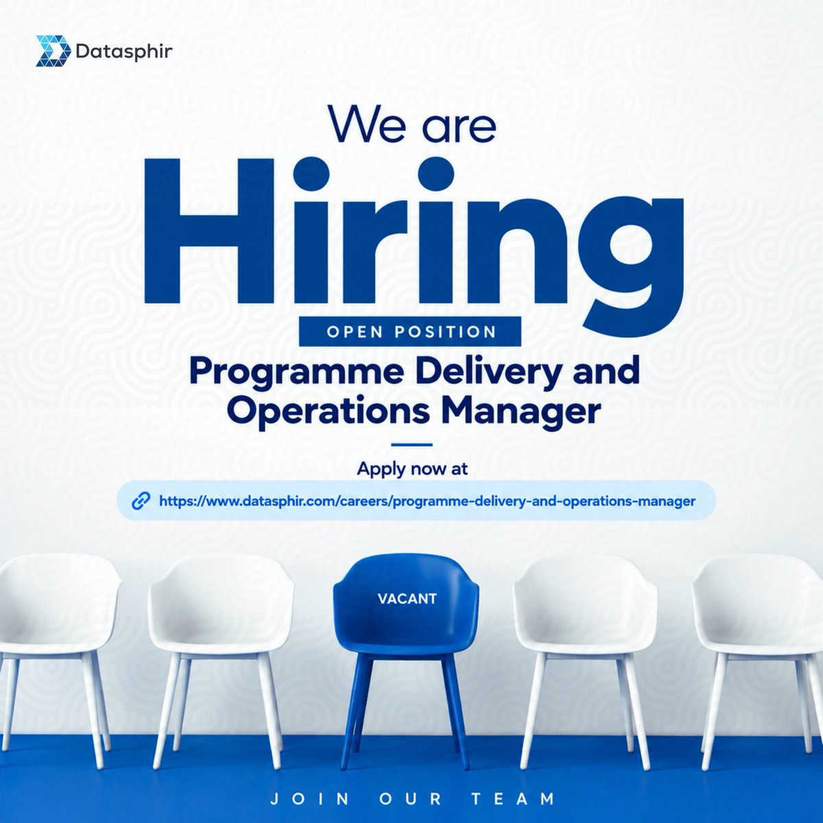 Datasphir's tweet photo. Join Datasphir and help drive successful delivery of technology programmes through effective planning, coordination, and operational excellence.
📍 Nigeria / Hybrid
🕒 Full-time
📅 Deadline: October 30, 2026
Apply: https://t.co/MvKp7ivc8p

#Hiring #TechJobs #ProjectManagement https://t.co/Wbp9oLsA3m