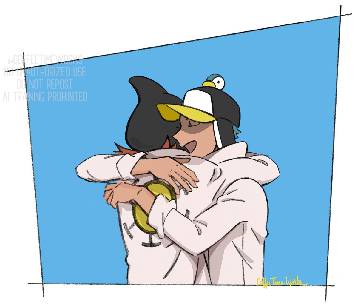 CoffeeTimeWorks's tweet photo. 🐧🐬🫂 https://t.co/jfWq6r1JVx