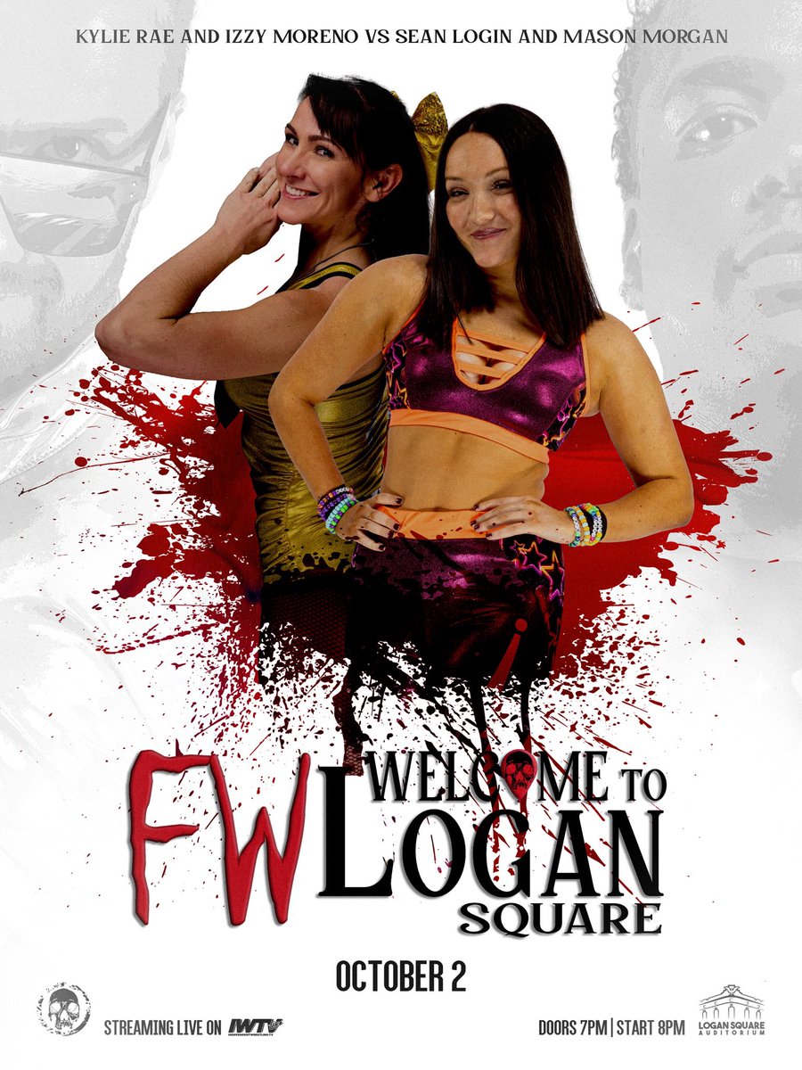 FreelanceWres's tweet photo. Kylie Rae/Izzy Moreno vs SMS
10/2 🎟️:https://t.co/M1azilsNvJ

What some may call a dream team,  Kylie Rae and Izzy Moreno are looking for a bit of revenge against SMS’ Sean Login & Mason Morgan since being on the losing side of a trios match last month. Since joining with Shazza to form SMS, Login and Morgan have started to see more positive outcomes in their Freelance Wrestling careers. Do they have the momentum in their favor or will Everybody’s Good Time BFFs prevail!?
