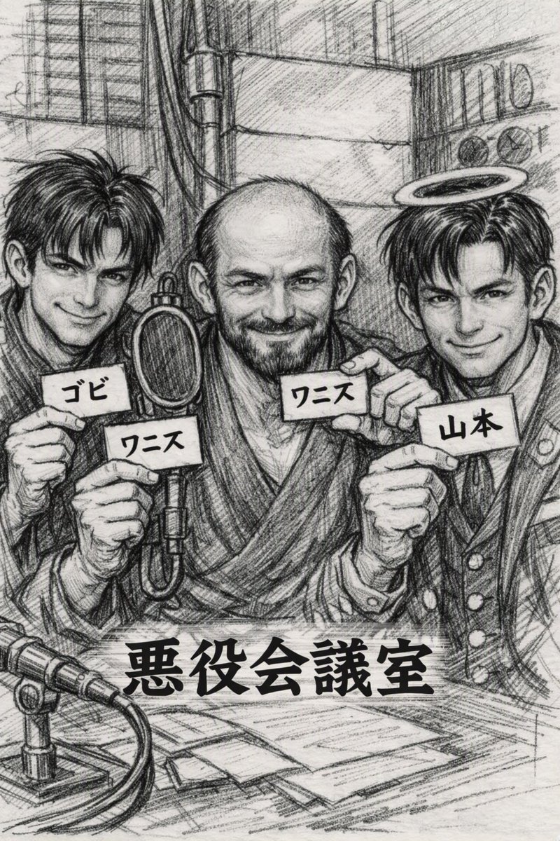 1203_satsuki's tweet photo. 悪役会議室

#共同戦線_悪役会議室 https://t.co/PZ2LnheqmG