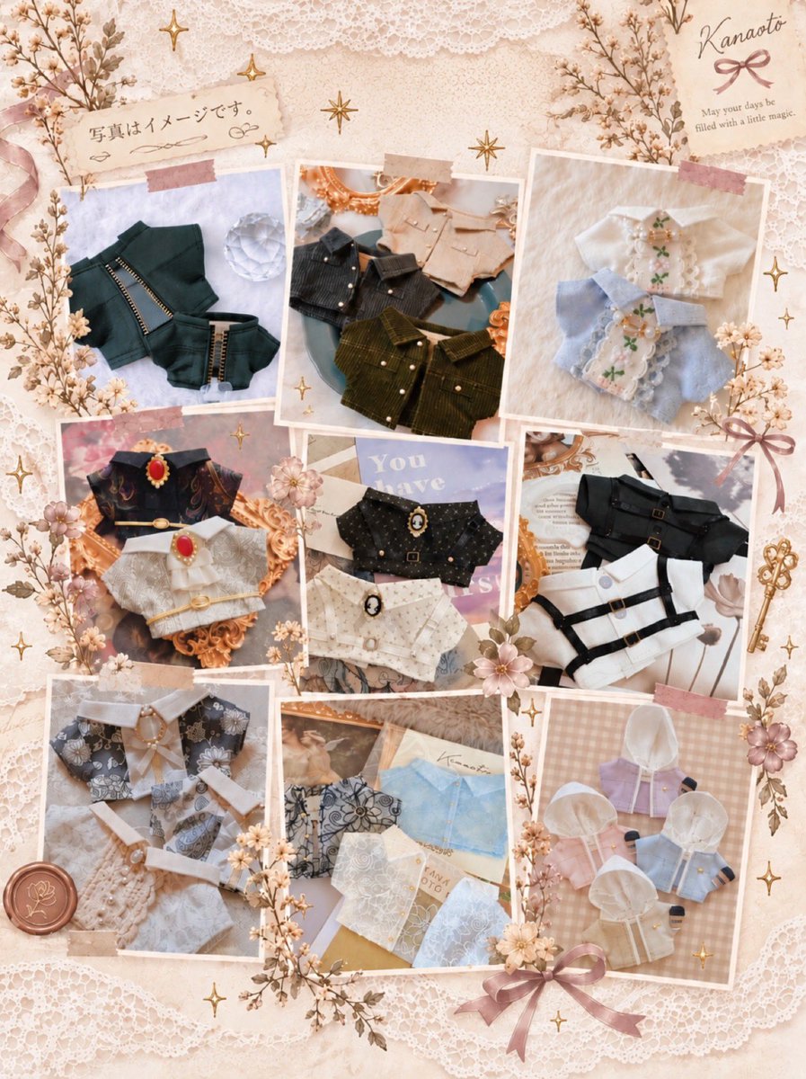 Kanaoto_00000's tweet photo. ☻プレゼント企画☻

対象サイズ:12cm、13cm、ぱぺサイズ
3～4点ほどのお洋服詰め合わせになります。

画像をよく読んで参加お願いいたします❣️
リプ欄に応募ボタン載せます☝️

締め切り後、抽選を行ないます。
お渡し10月末を予定してます🙏

※鍵垢、懸賞垢は対象外です。 https://t.co/O5saavilPR