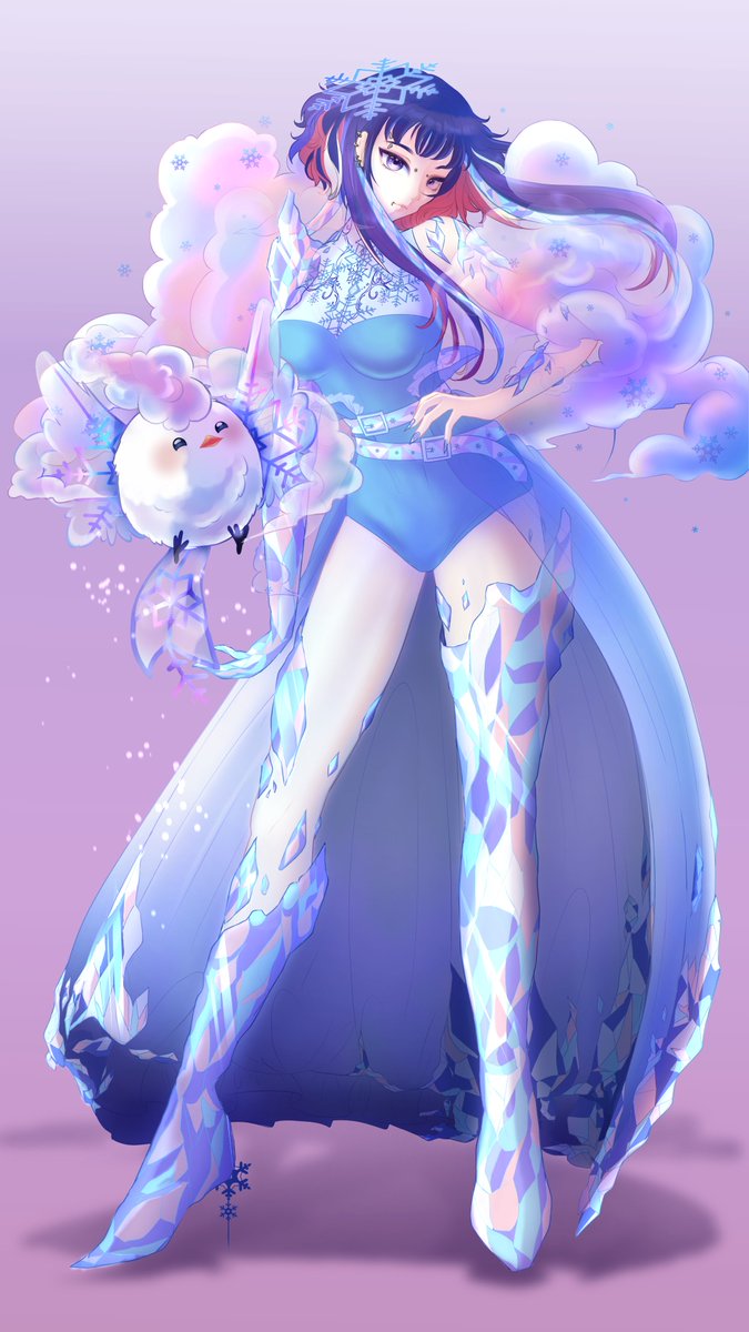 Bell_e_Krow's tweet photo. ❄️Roupinha nova linda feita para minha amiga gelada! Obrigado @samwintertide pelo pedido! Foi muito divertido criar pra você!❄️
#comission #comissionopen #vtuber #pngtuber #cute #kawaii #desenho #draw #arte #art #brart #ArtBr https://t.co/fKtD6I0TE7