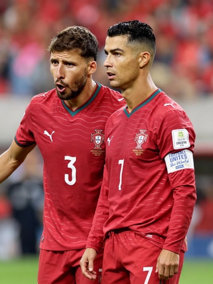 _cr7inho's tweet photo. 🚨 Rúben Dias sur Ronaldo qui part sans saluer les supporters : 

« C’est juste un moment de frustration de 10-15 secondes, qui n'entame en rien les 20 ans de Cristiano Ronaldo en sélection. » https://t.co/4Sw9j88J3m