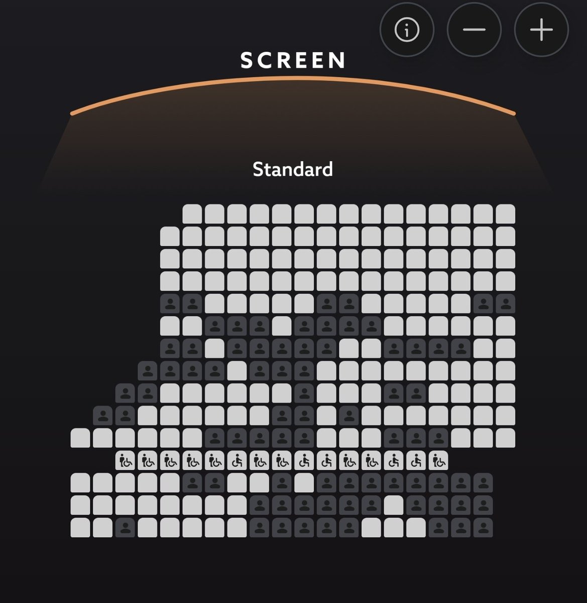 EricTheEmilyFan's tweet photo. I just checked my screening and it has like 75+ people 😭 https://t.co/XBwm7lnXkh