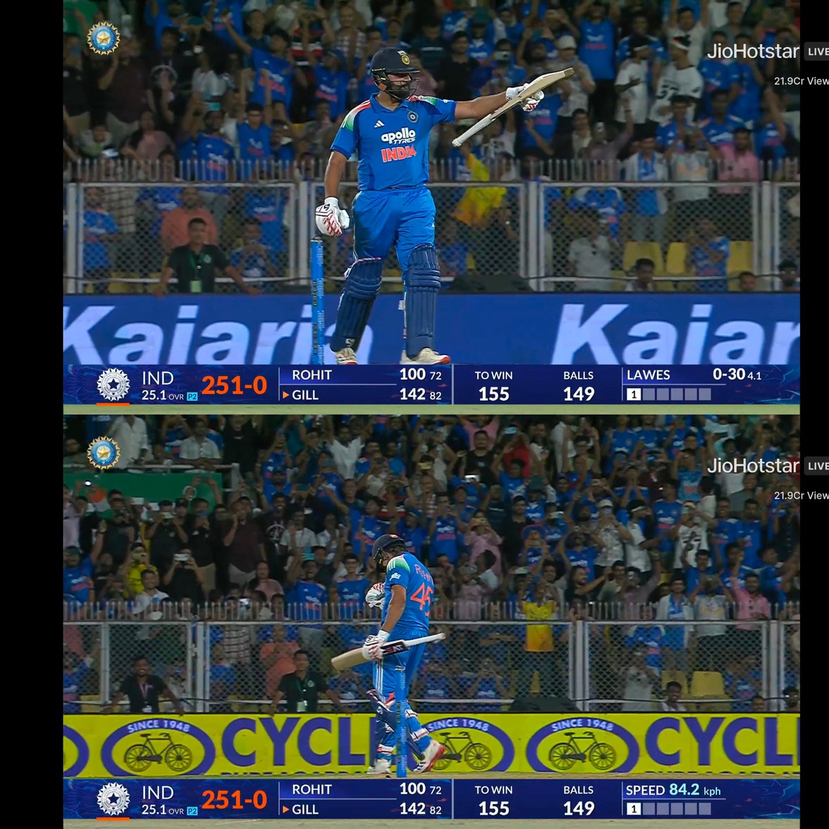 Shebas_10dulkar's tweet photo. 52nd Intl Century for Rohit Sharma 🔥👏

Most Centuries in Intl Cricket 

100 - Sachin Tendulkar 
  86 - Virat Kohli 
  71 - Ricky Ponting 
  63 - K Sangakkara 
  62 - Jacques Kallis 
  61 - Joe Root
  55 - Hashim Amla
  54 - M Jayawardene
  53 - Brian Lara
  52 - 𝗥𝗼𝗵𝗶𝘁 𝗦𝗵𝗮𝗿𝗺𝗮*