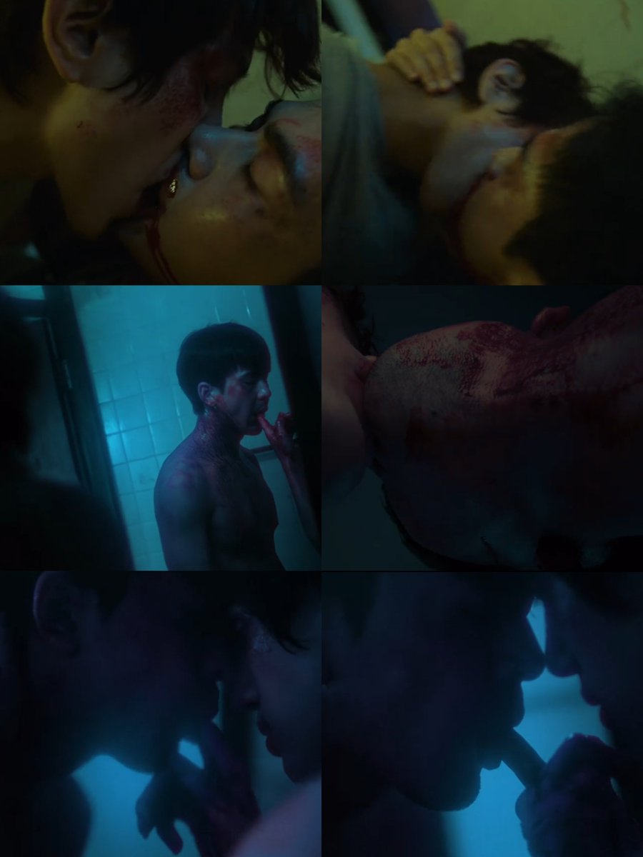 liamwachirawit's tweet photo. #NOURTheSeriesEP8 ⚠️
ALL NIGHT LONG 

trigger warning: mention disturbing words and sensitive contents

The most disturbing intimate scene in NOUR so far. They really had sex in front of Tangme’s dead body. 💀

#NOURTheSeries #BossTongtong https://t.co/sZWixO89Pq