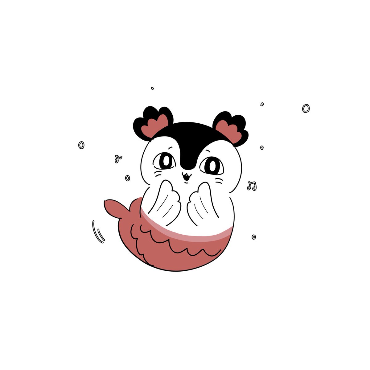 _r4nm4ru's tweet photo. 前に描いたセイレーンも置いておきます https://t.co/vrHfdOPrUz