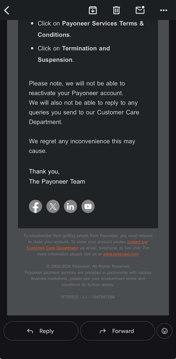 Vistaravent's tweet photo. @Payoneer_Help @Payoneer https://t.co/871g8LC36B