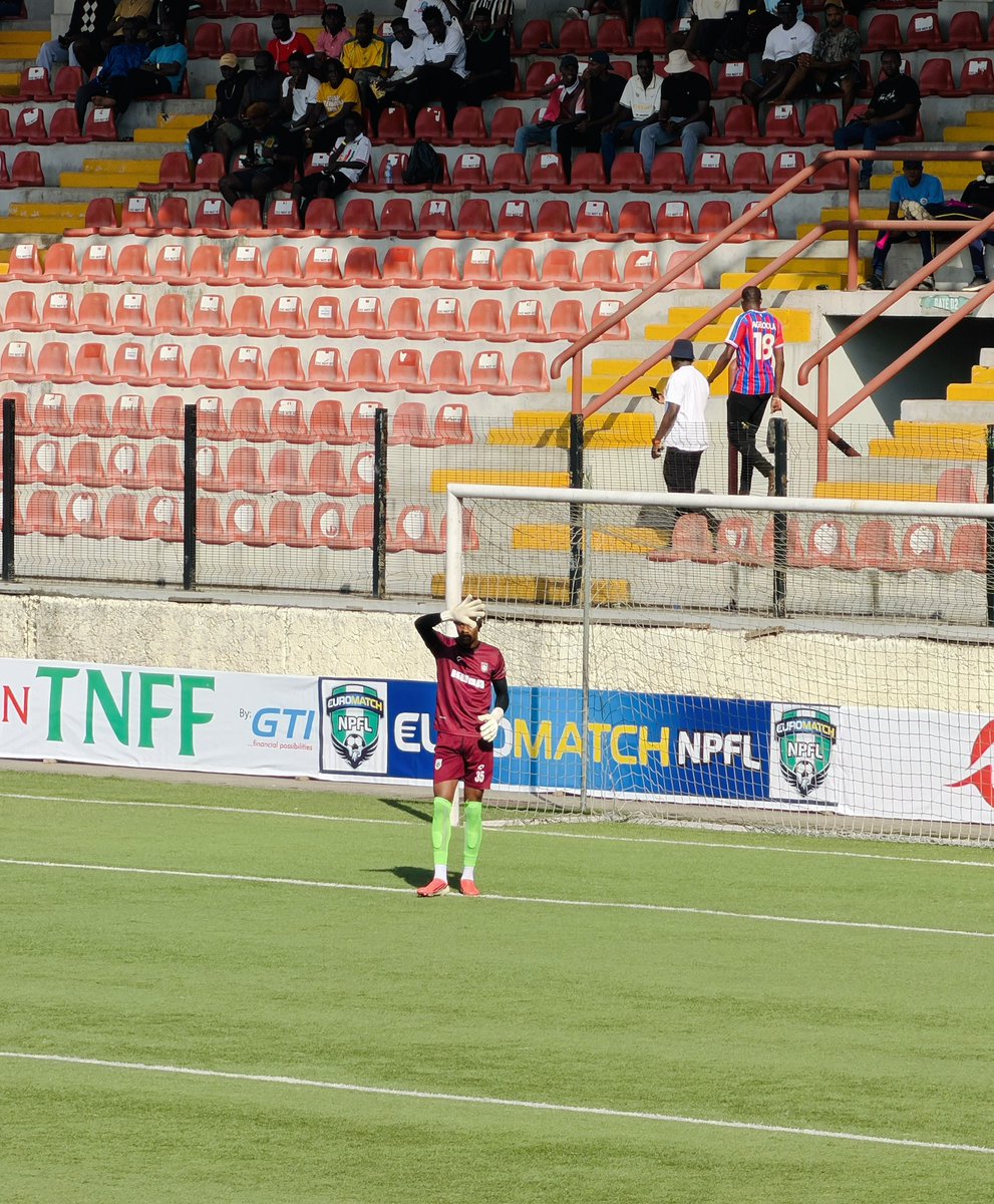 Mike_ThePundit's tweet photo. 🚨Two of the league’s best goalkeepers go head to head! 

Michael Atata - IKC 
Ebenezer Harcourt - SL

You will need a moment of genius to beat them. 

#NPFL27 https://t.co/WfPJ1Ui4s9