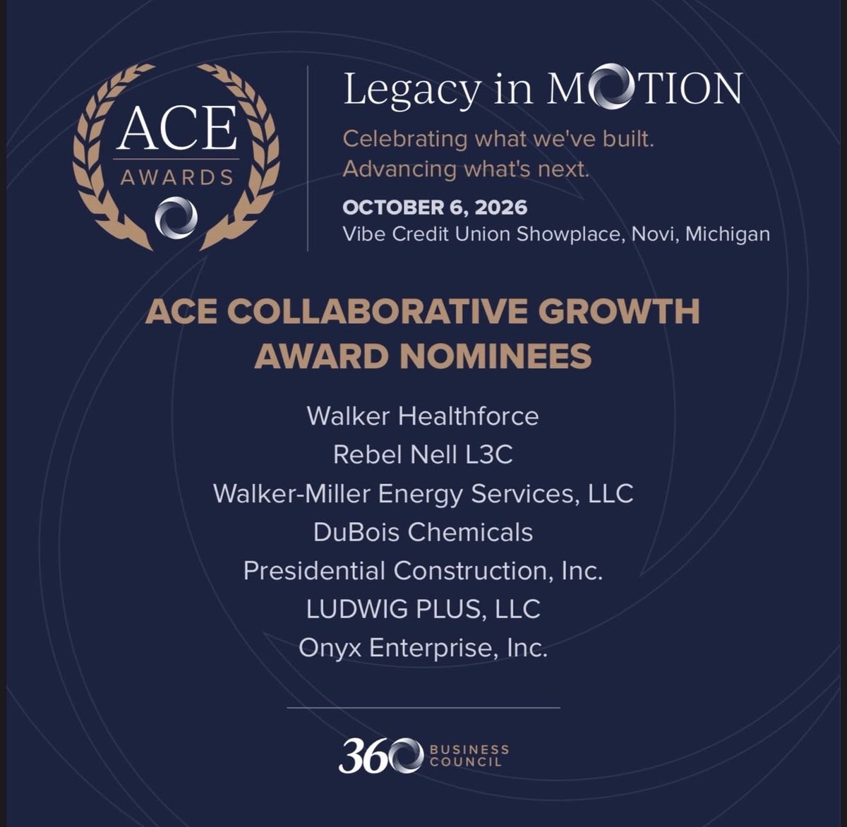 TheChemicoGroup's tweet photo. We’re proud to celebrate The Chemico Group and DuBois Chemicals as 2026 ACE Awards nominees! 🏆

These nominations reflect the strength of our teams, our partnerships and the impact of the work we do together.

#ACEAwards #TheChemicoGroup #DuBoisChemicals #LegacyInMotion https://t.co/YxCJIfEPsY