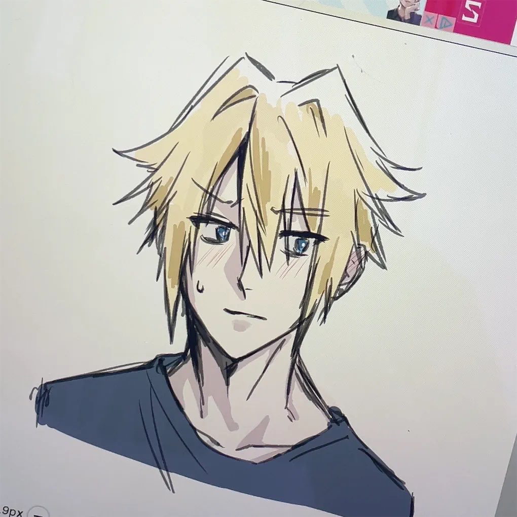 crazychunkmeat's tweet photo. Quick sketch b4 bed
#fanart #hiranoandkagiura #bl https://t.co/edMa00p30q