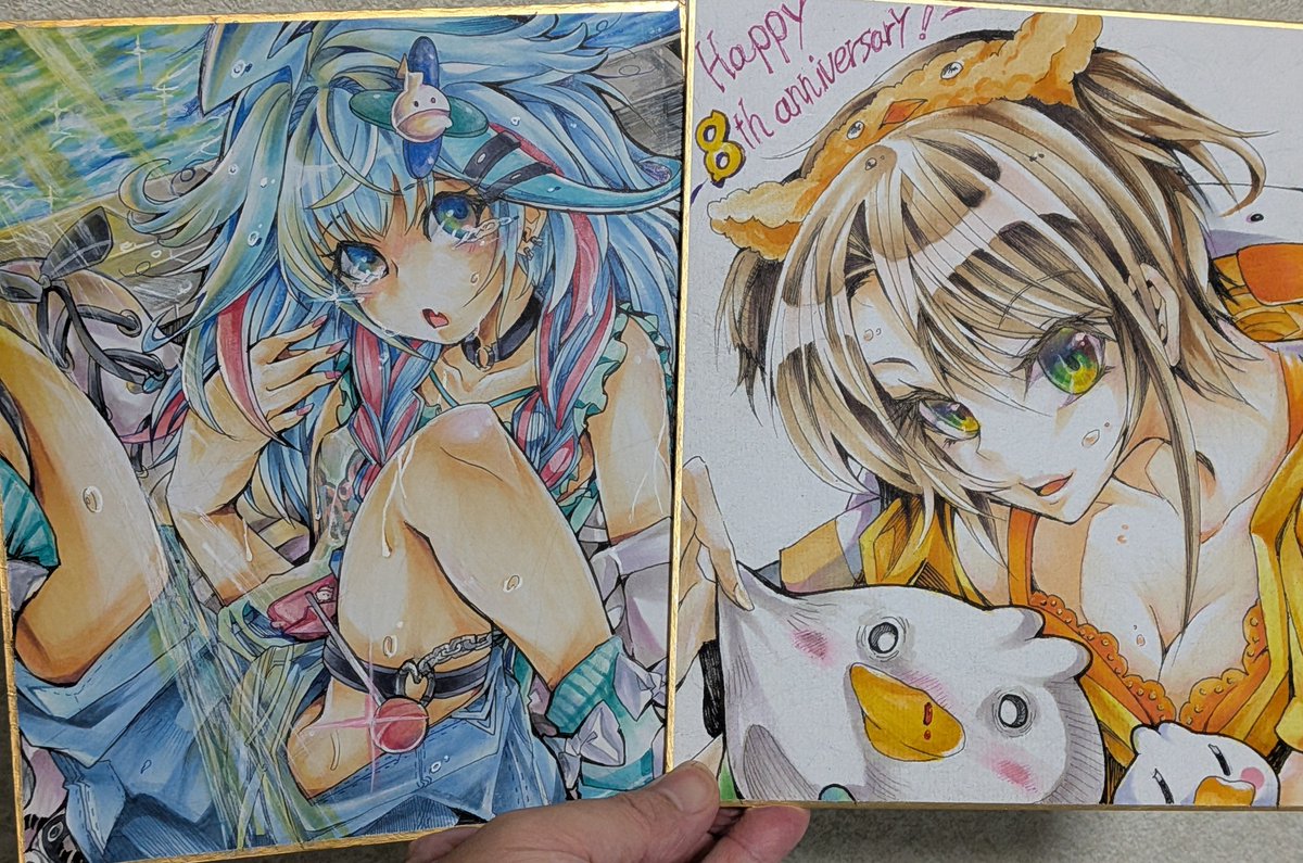 mknrinrin's tweet photo. もう先月（定期）
9月は大戦以外でガッツリ描いてたので推しの子成分は充電完了！⚡
反面、男子・筋肉成分は完成したのが馬超だけ…😭
最後の一枚は…お子様用です🤔
映画はもちろん観てません！😉

10月はもっと線画塗っていきます！👍

#今月描いた絵を晒そうㅤ https://t.co/uD2iLTWzZF