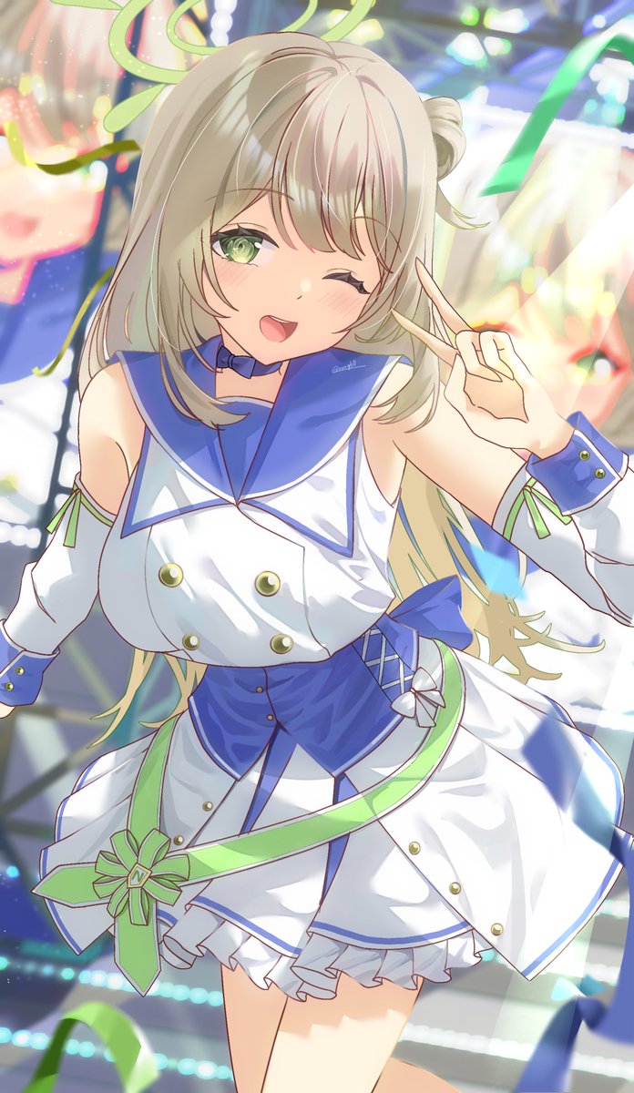 roll100R's tweet photo. 次は本垢のブルアカ絵まとめ https://t.co/Ic4PPl43hN
